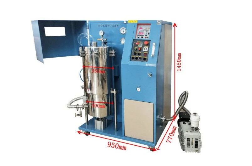 Hi-Pressure Induction Melting-Casting or Infiltrating System (1 Mpa @ 1700C Max.) - IMCS-1700HP - Image 5