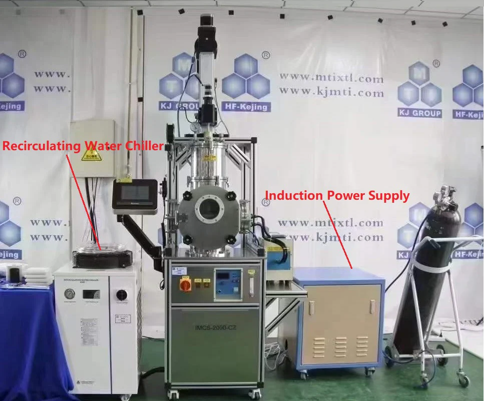 Small CZ Crystal Grower System for < 1" Single Crystals up to 2100C - IMCS-2000-CZ - Image 4