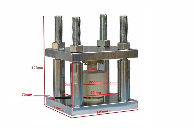 Mechanical Jig Fixture for Solid State Cell or Flow Cell - JIG-1 - Image 2