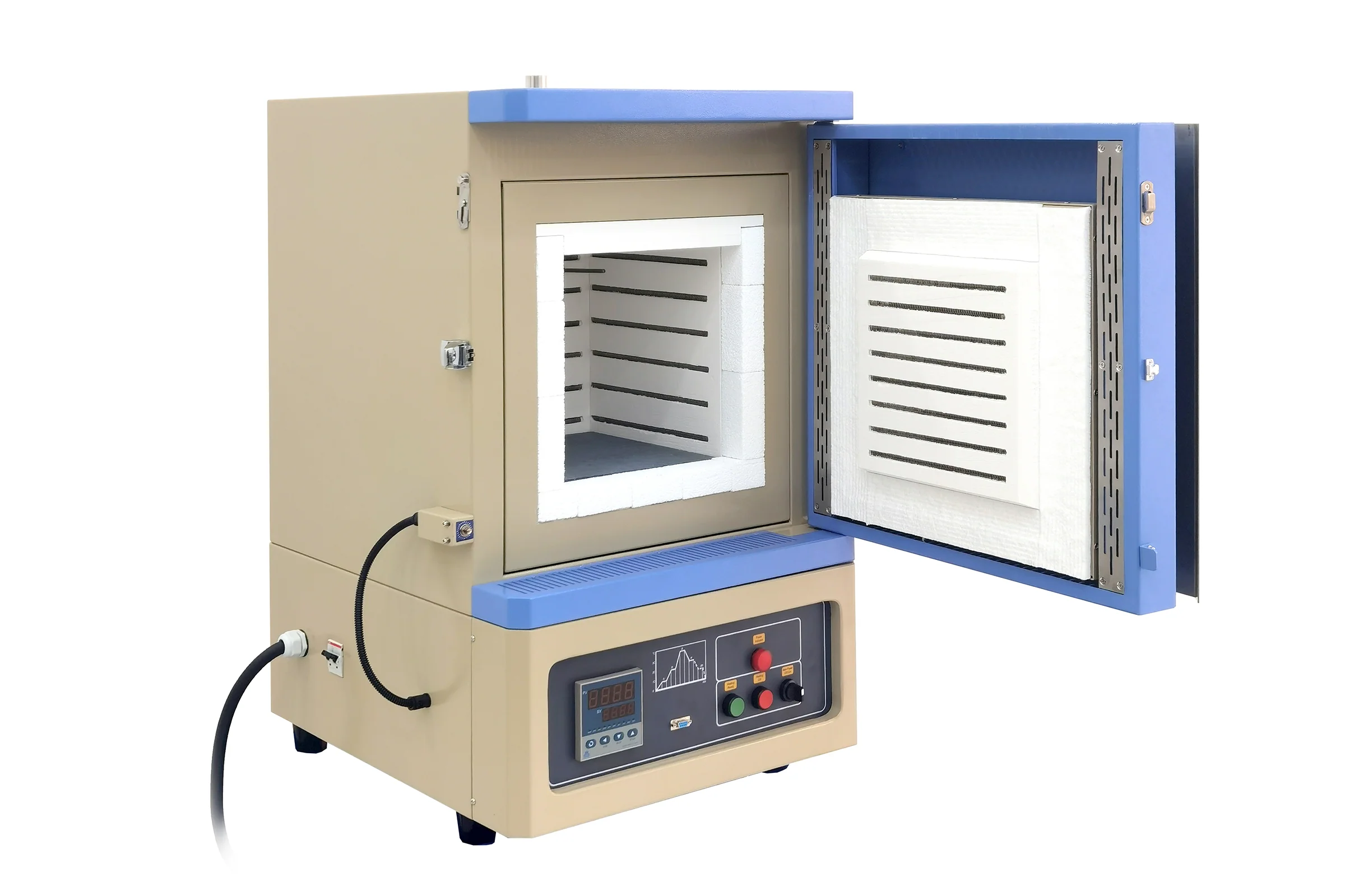 5-Side Heating Muffle Furnace (300x300x300mm, 27L, 1200 max) KSL-1200X-M5 - Image 3