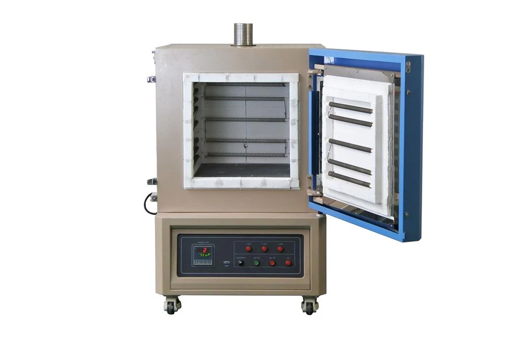 1200°C Max. 5-side Heating Muffle Furnace (20x20x20", 125L) w/ Optional Alloy Chamber - KSL-1200X-MAX - Image 2