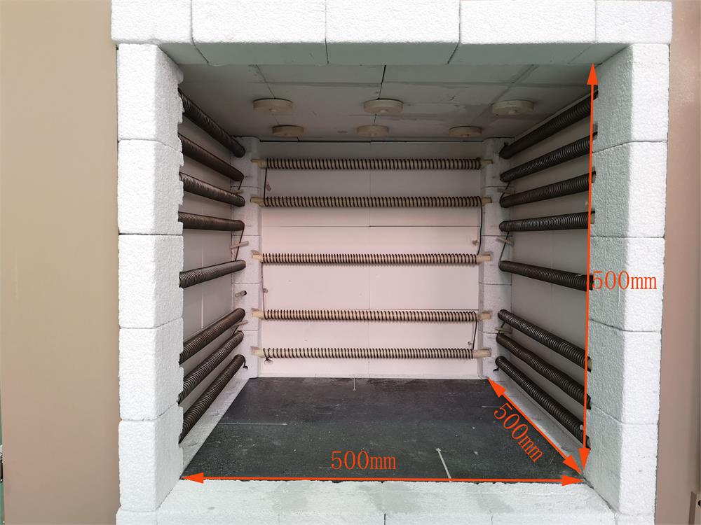 1200°C Max. 5-side Heating Muffle Furnace (20x20x20", 125L) w/ Optional Alloy Chamber - KSL-1200X-MAX - Image 3