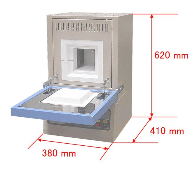 1500C Compact Muffle Furnace (4.7"x4.7"x 4.7",1.7L) with Programmable Controller - KSL1500XS - Image 3