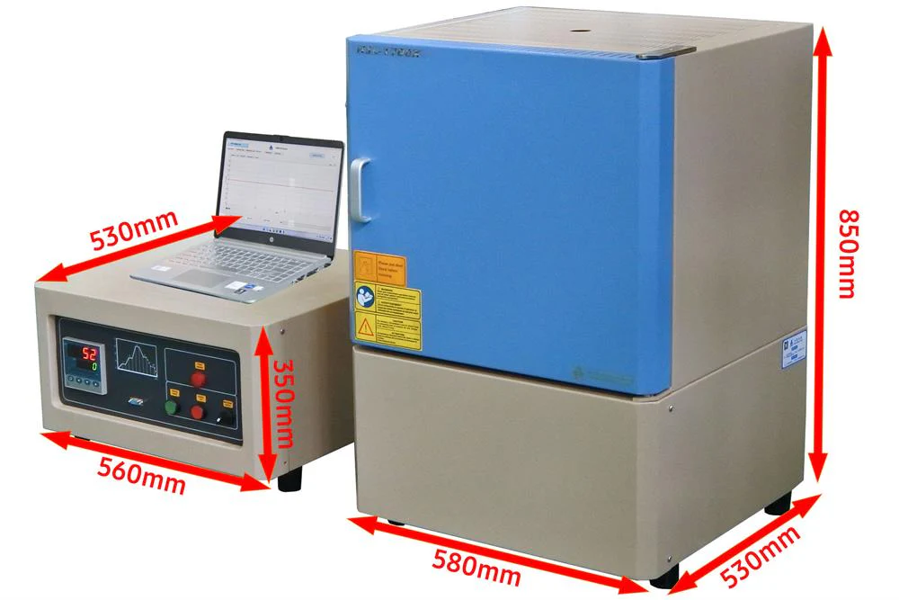 1700 Max High temperature Muffle Furnace with TGA Function- KSL-1700X-A2-TGA - Image 4