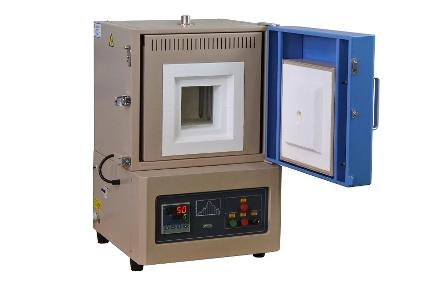 1800°C Bench-Top Muffle Furnace (6x6x6", 3.6L) w/ Observation Window - KSL-1800X-A1-W - Image 3