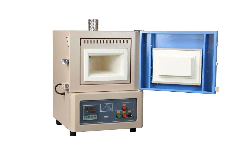 1050°C Anti-Corrosive Muffle Furnace with Ceramic Chamber (12" x 8" x 5", 7.2L) - KSL1000X - Image 2