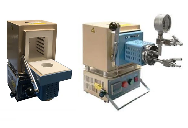 Compact Hybrid Furnace (4 x 4 x 4", 1000C), Muffle/Tube 2-In-1 - KSL1100XSH - Image 2