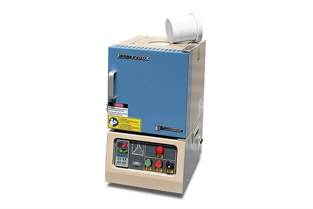 1200°C Hybrid Muffle (6" x 6" x 7") and Tube Furnace (2" or 4" OD) - KSL1200XJH - Image 4