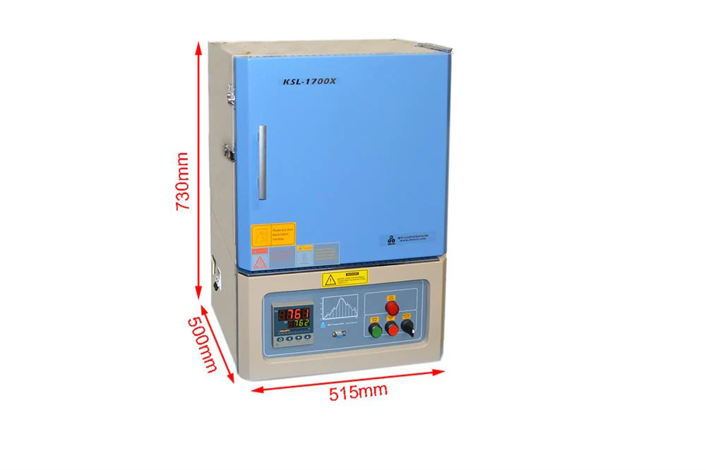 1700C Bench-Top Muffle Furnace, (6"x6"x6", 3.6L) with Temperature Controller - KSL1700XA1 - Image 2