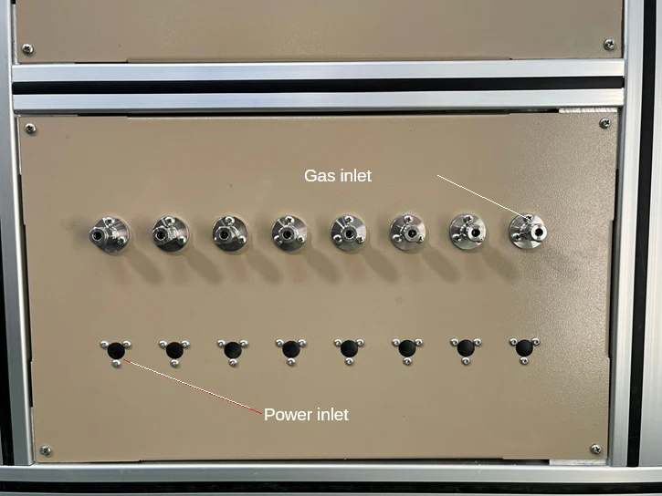 1700℃ Max. 8 Chamber Furnace with Automatic Doors For Autonomous Operation    KSL-1700X-MGI-8-AD - Image 5