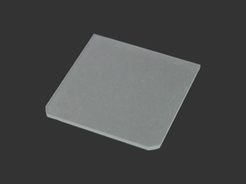 LiTaO3 saw grade, X-cut, 10x10x0.5mm, 1sp - LTSX101005S1 - Image 2
