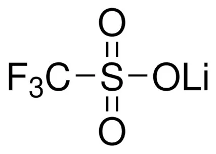 Lithium Trifluoromethanesulfonate [LiCF3SO3, or Lithium Triflate] Powder for Lithium Ion Batteries (20 g/bottle) - LIB-LiOTf - Image 2
