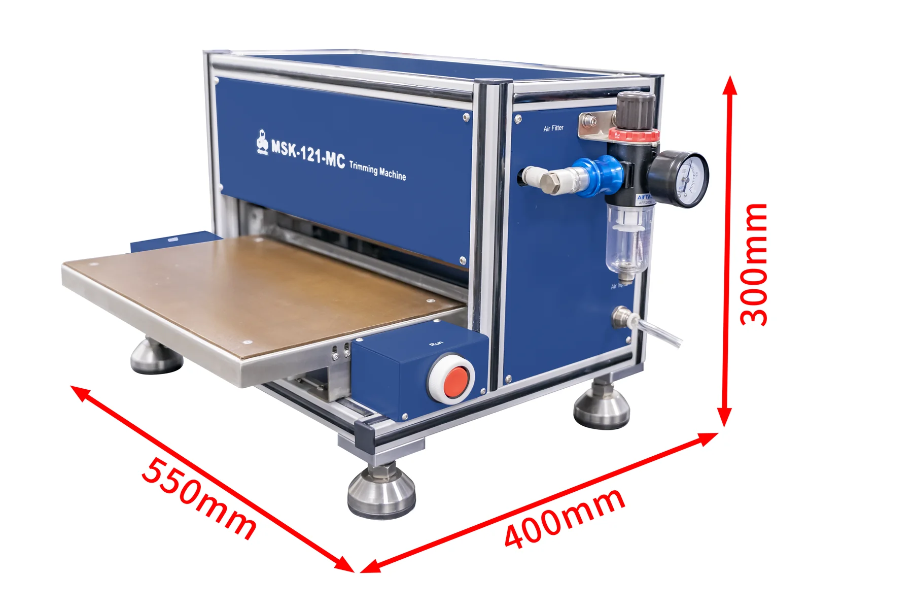Pneumatic Slitting Machine for Pouch Cell Case Cutting (Max. L300 mm) - MSK-121-MC - Image 6