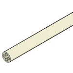 4 Holes Round Four Bore Tube, Alumina 99.8%, 1/4" O.D x 28.5" Length - TA06D631H4 - Image 2