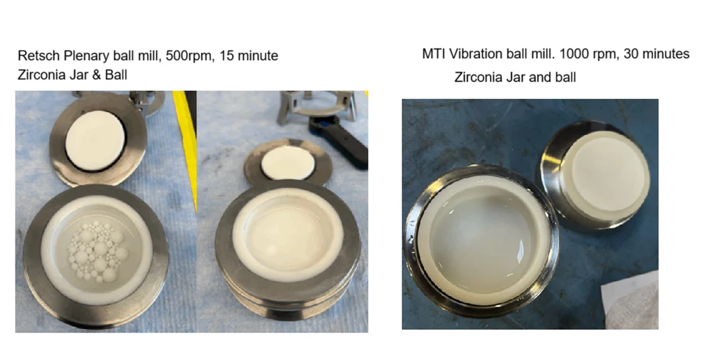 Zirconia Jar w/ SS Jacket for SFM-3 & SFM-3-II Milling Machines (80ml) - MJ3YSZ80 - Image 2