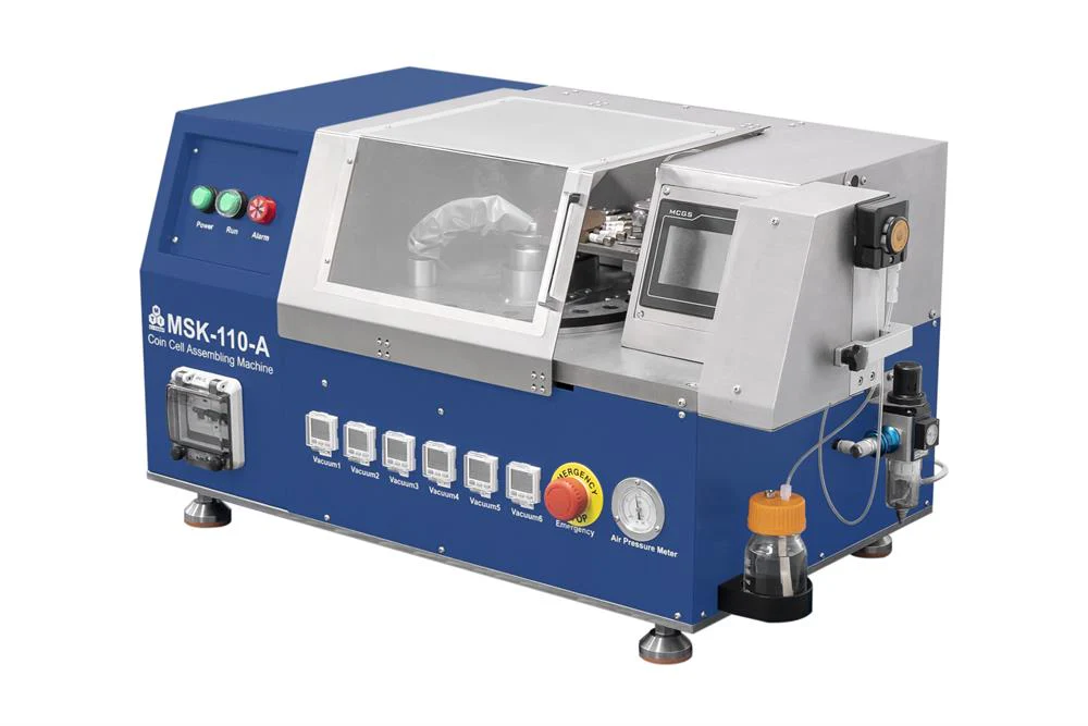 Single Channel Automatic Assembling Machine for All Types of Coin Cells - MSK-110-A - Image 3