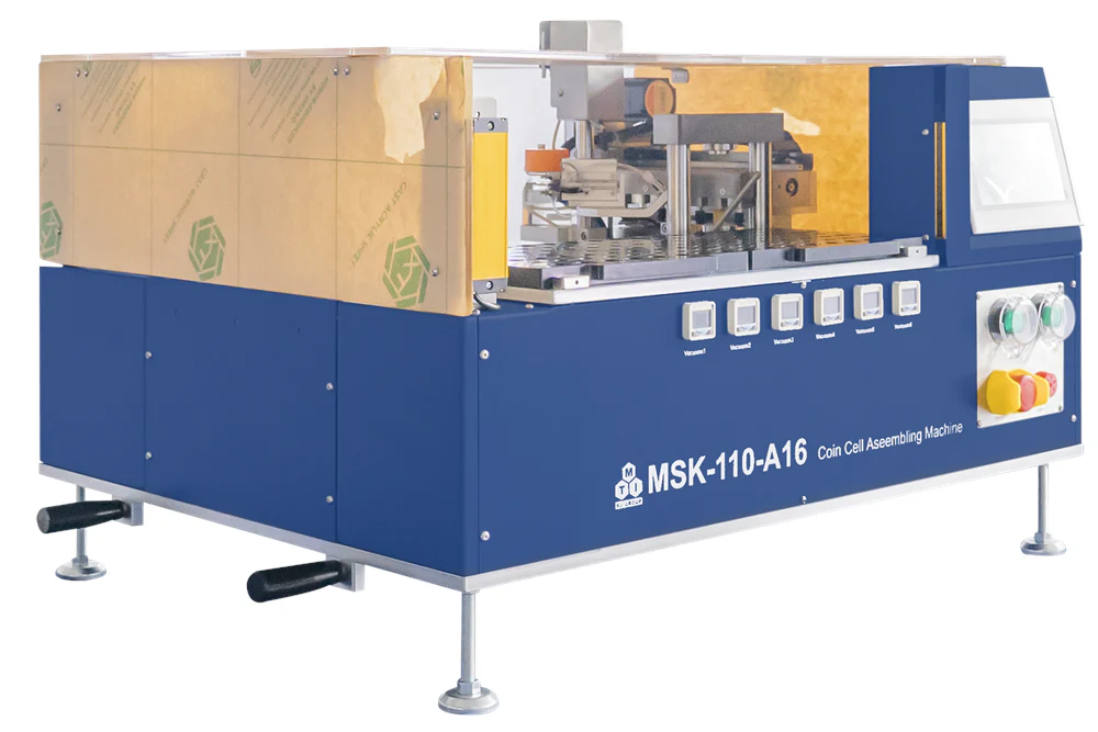 16 Channels Automatic Assembling Machine for All Types of Coin Cells - MSK-110-A16 - Image 3