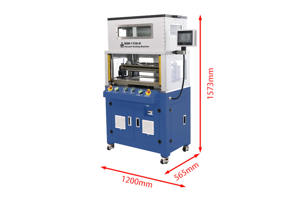 Large Vacuum Sealer w/ Electrolyte Injection and Vacuum Standing for Pouch Cell up to 500x350 mm- MSK-115A-H - Image 4