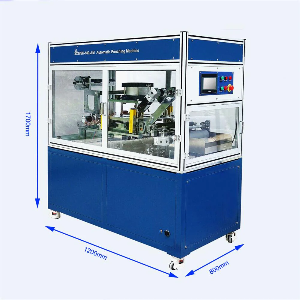 R2R Automatic Precision Die Cutter for Pouch Cell Electrodes - MSK-180-AM - Image 2
