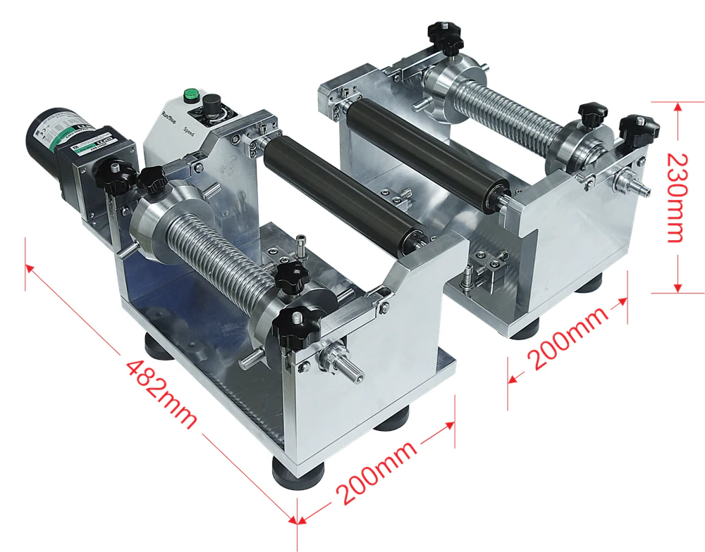 5T Max. Pressure-Control Cold Rolling Press (6" or 8" W x 4"Dia.), Glovebox Compatible & R2R Option - MSK-2150-H5 - Image 6
