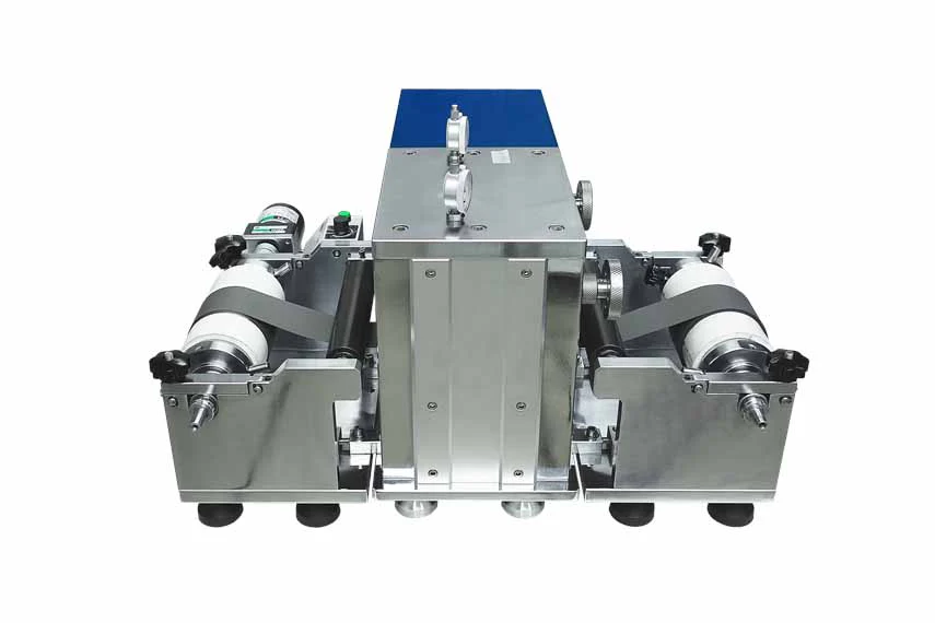 4T Max. and 6" Width Gap-Control Cold Rolling Press with Digital Pressure Display & R2R Option - MSK-2150-PD - Image 4