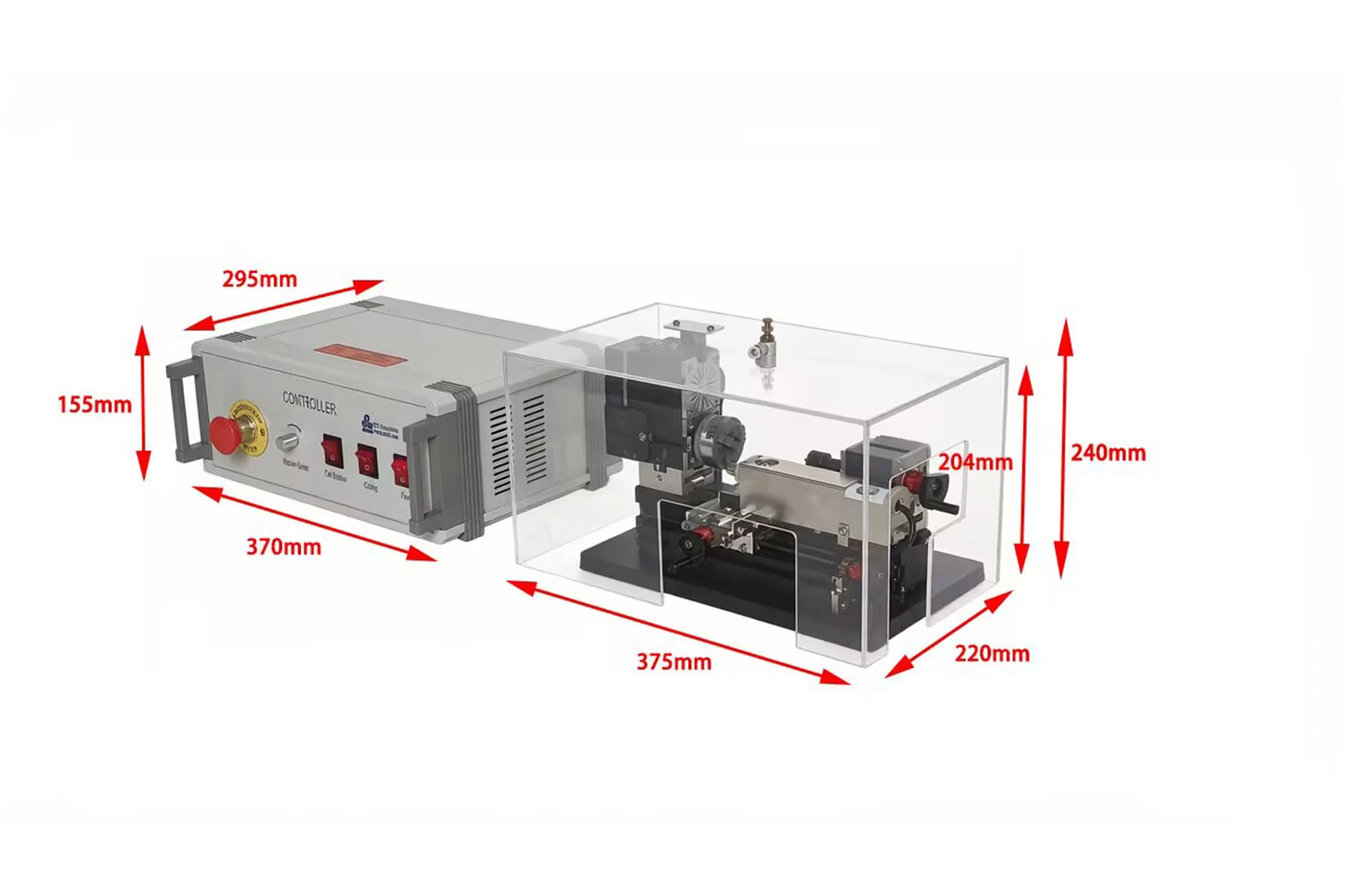 Compact Disassembling Machine for 18650, 21700, 26650 and 4680 -46110 Cylindrical Cases - MSK-4680 - Image 3