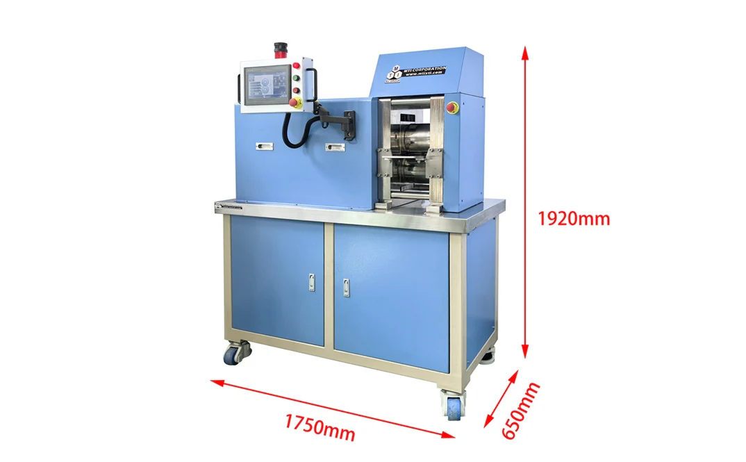 Heavy Duty Rolling Press w/ Automatic Control of Prolling Speed and Gap and Pressing Force Display up to 10 T  - MSK-ARP-10T - Image 3
