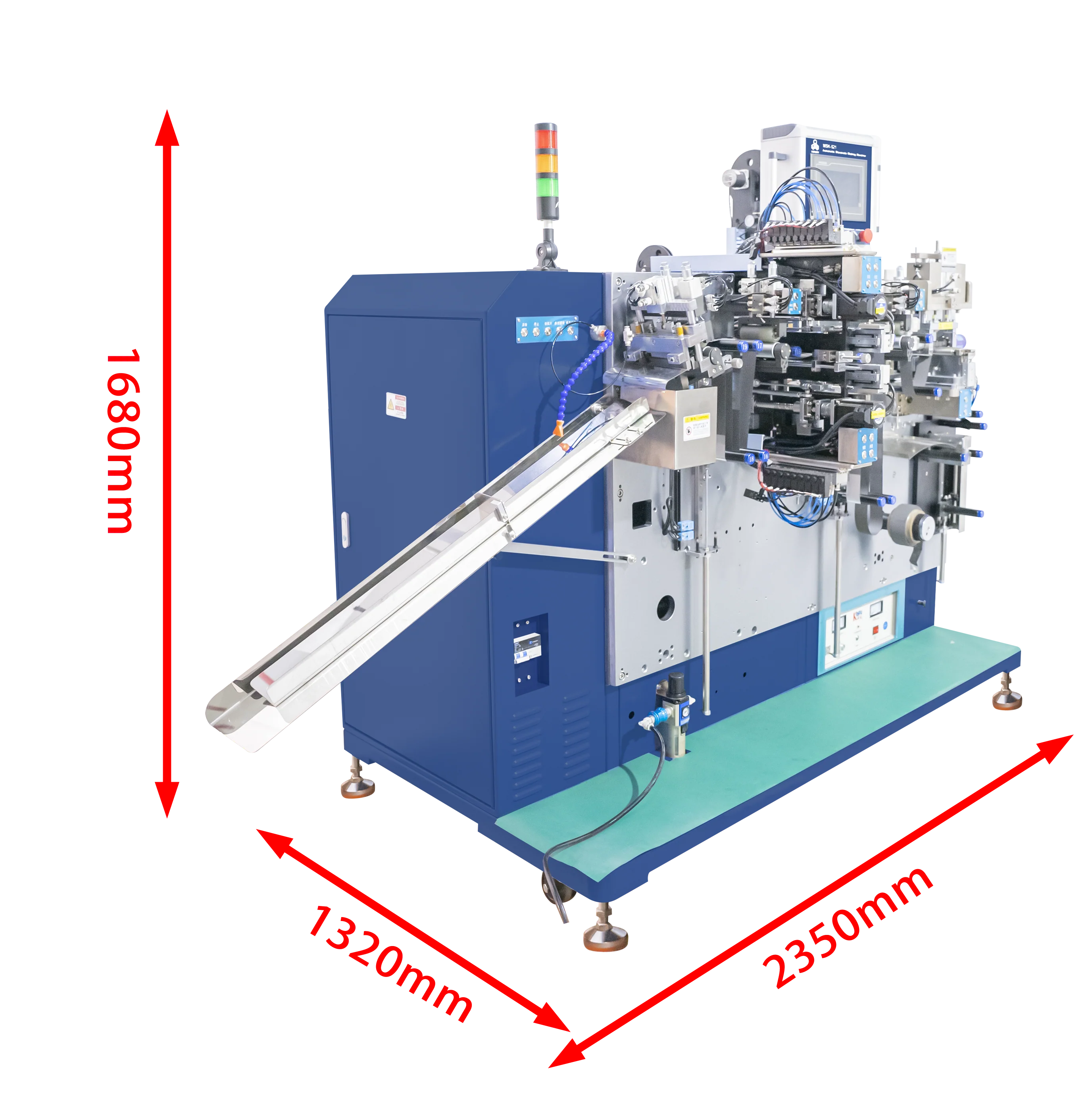 Automatic Roll-to-Stripe Slitting Machine with Integrated Functions of Electrode Cutting, Tab Welding, and Taping for Cylindrical Cell-MSK-521 - Image 4