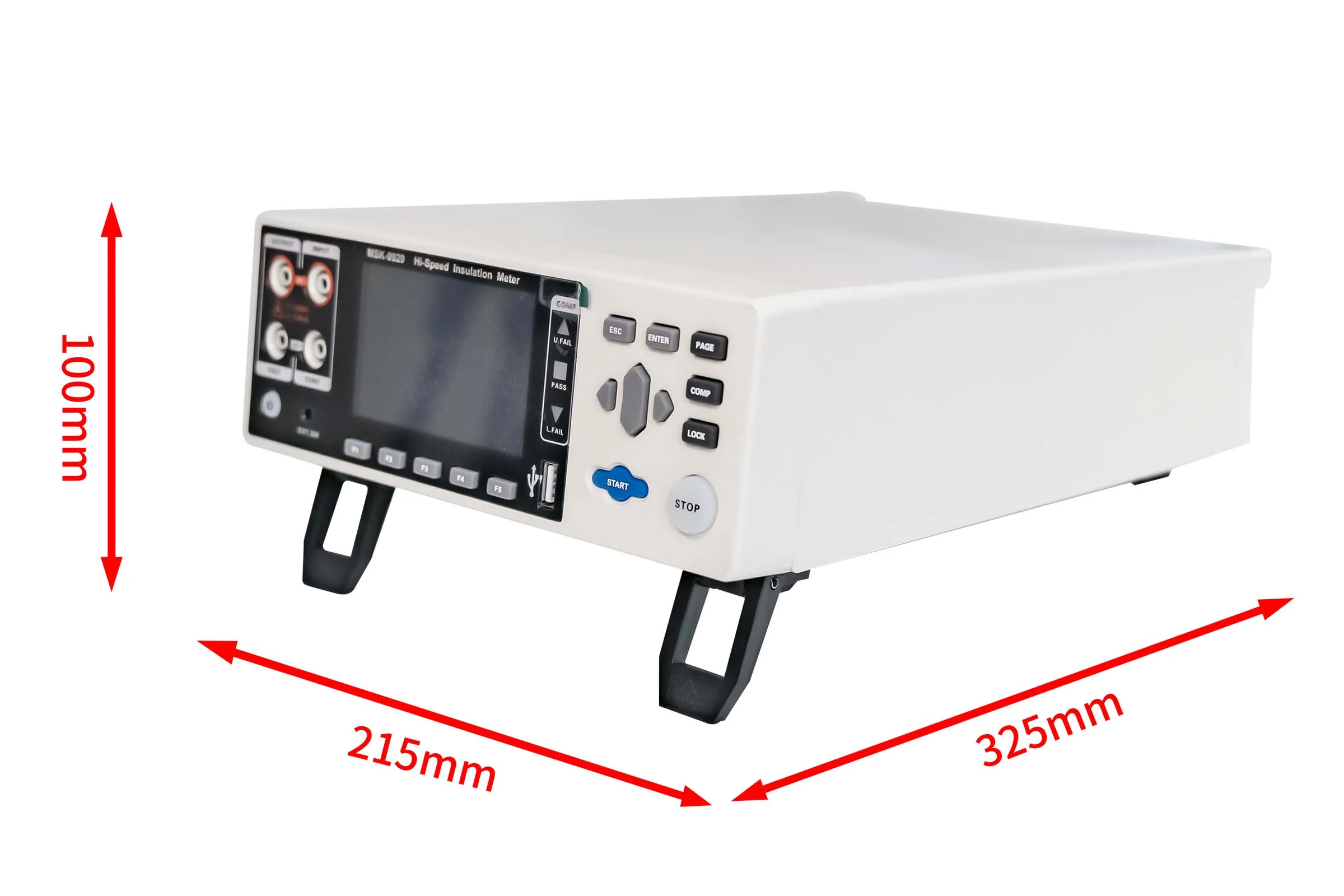 Precise Insulation Resistance Tester for Hi-Pot Measurement of Batteries (0 - 4000M) - MSK-9920 - Image 5