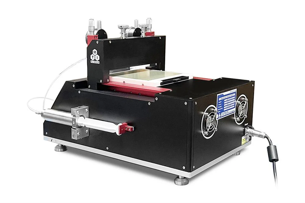 Precision Slot Die Sheet Coater w/ Heating Vacuum Chuck & Syringe Pump (4" Width & 120°C Max.) - MSK-AFA-PD100 - Image 3