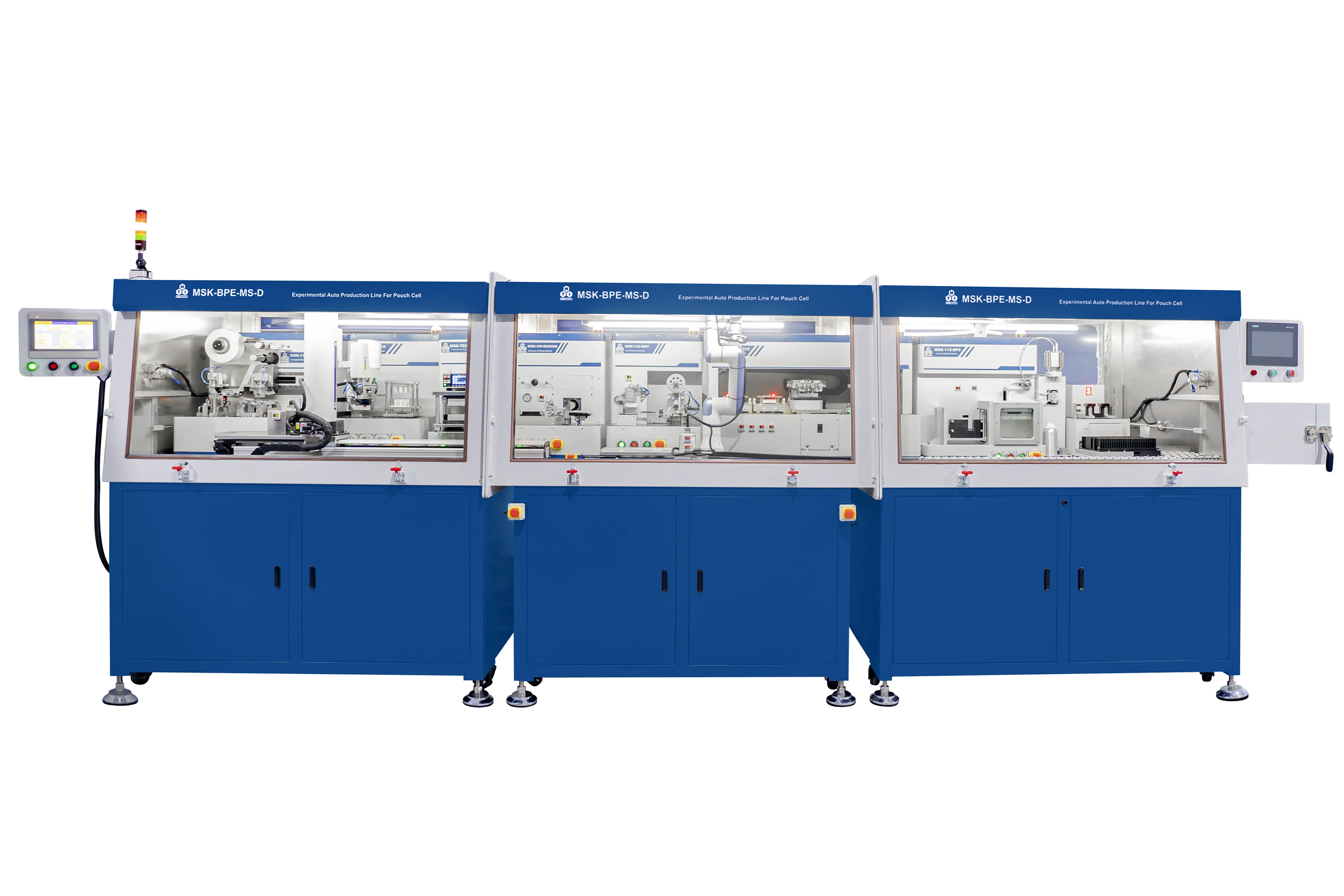 Lab-Scale Automatic Multiple-Layers Pouch Cell Assemble Line for Battery R&D - MSK-BPE-MS - Image 2