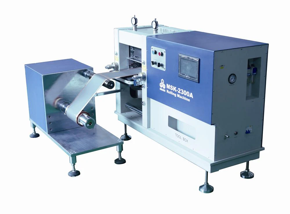 25T R2R Pressure Controlled Rolling Press ( 300mm Width) for Battery Electrodes - MSK-E2300B - Image 3