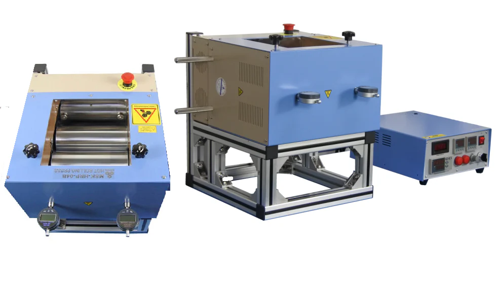 8" Width PTFE Rolling Press w/ Digital Pressure Display for Lithium Lamination - MSK-HRP-04C-PTFE - Image 4