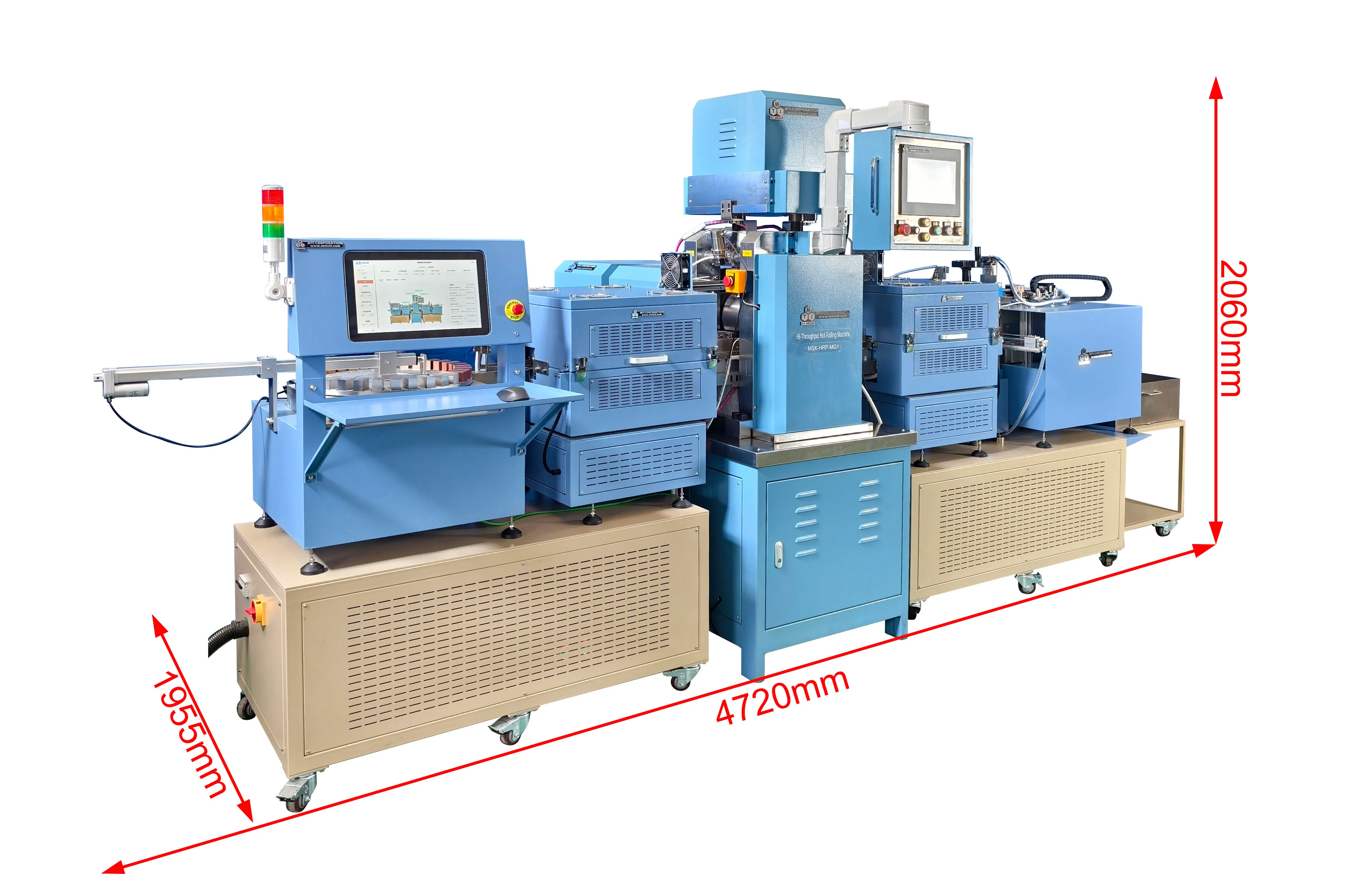 Automated Reciprocating Hot Rolling Press - MSK-HRP-MG1 - Image 3