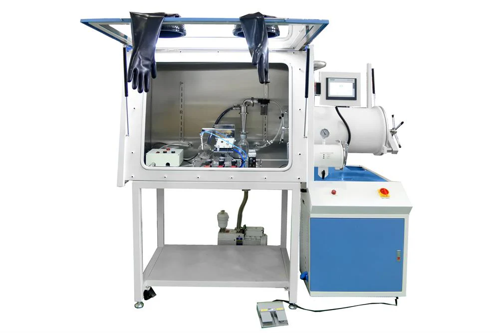Jet Mill (50 - 500 g/ hr) in Glovebox w/ Purification System - MSK-JB-500-LD - Image 3