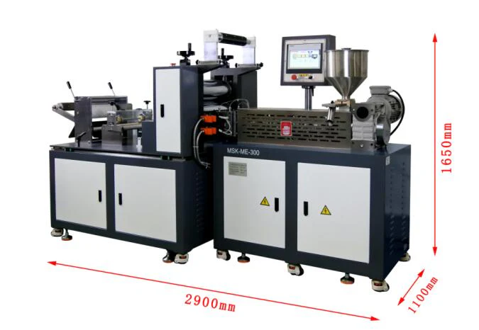 Lab Scale Roll to Roll Melt Extrusion Machine (300°C Max.) for Preparing Polymer Membrane - MSK-ME-300 - Image 3