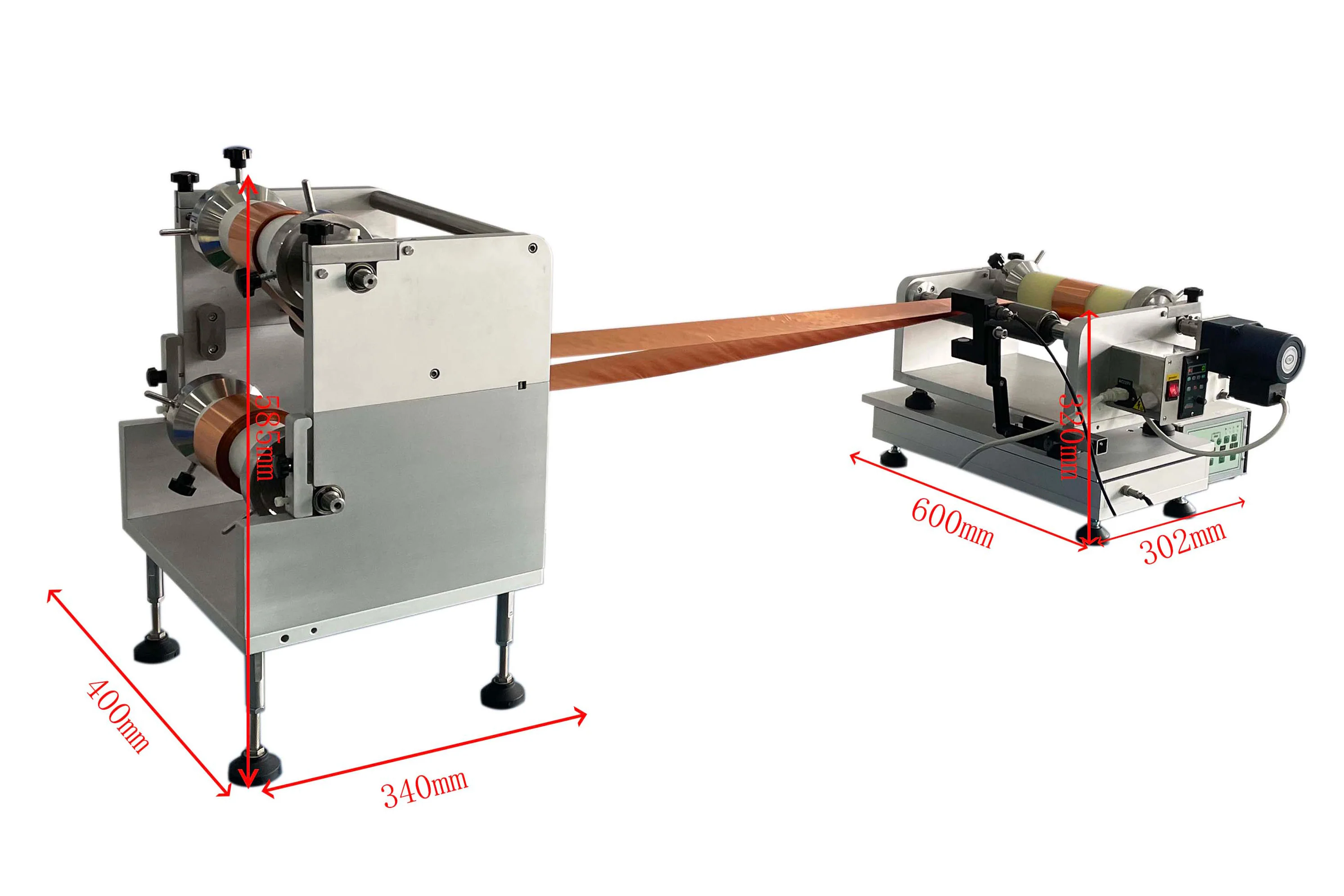 Roll to Roll Device for Laminating Rolling Machine up to 8" Width with Tension Control - MSK-RR-laminator - Image 5