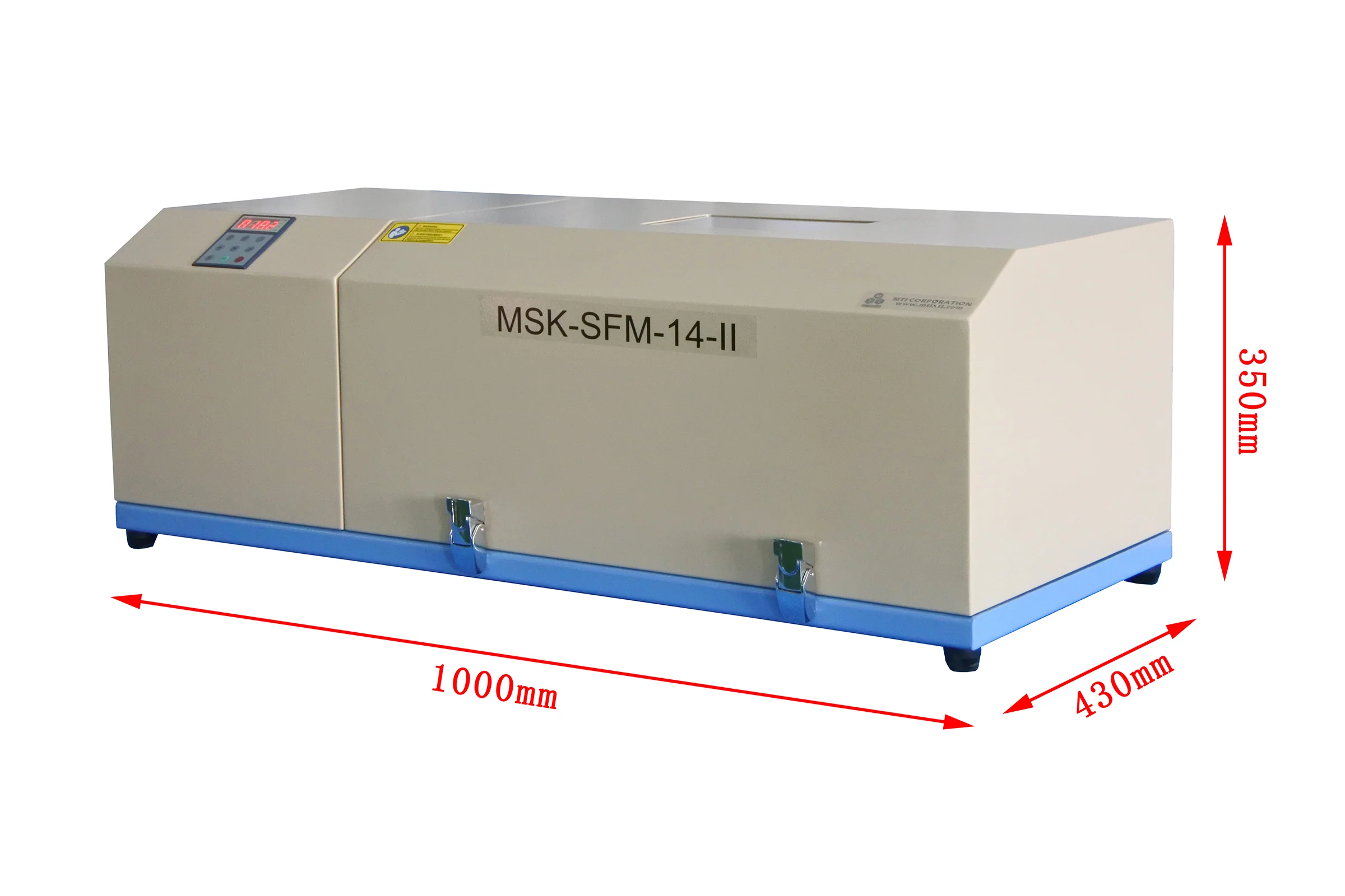 Benchtop Lab Roller Mill with Optional 1 or 2 Airtight 2L Milling Jars - MSK-SFM-14 - Image 5