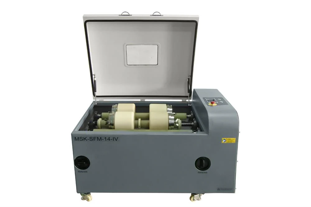 Large Lab Roller Mill with Variable Speed & Four Optional Tanks - MSK-SFM-14-IV - Image 2