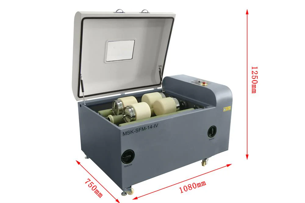 Large Lab Roller Mill with Variable Speed & Four Optional Tanks - MSK-SFM-14-IV - Image 4