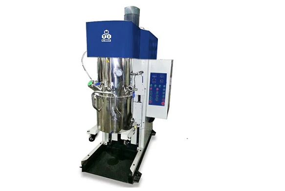 10 L Planetary Vacuum Mixer with Vacuum Pump and Water Chiller - MSK-SFM-9-10L - Image 3