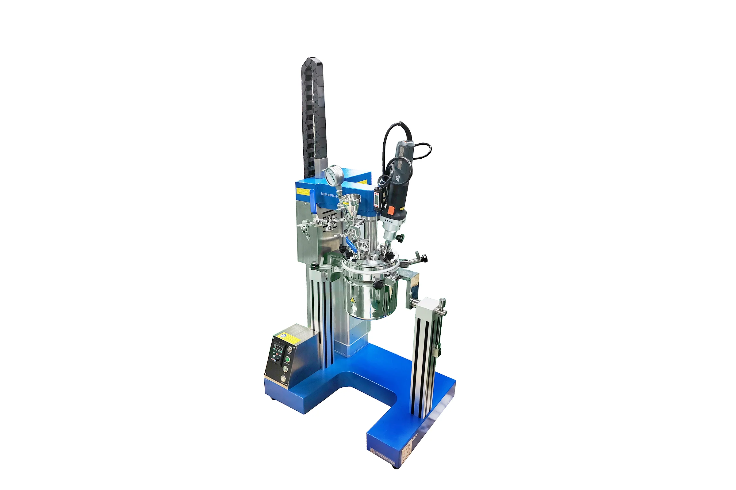 Hi-Speed Vacuum Mixing & Dispersing Reactor up to 25K RPM with Optional 1- 10 L Container - MSK-SFM-U - Image 10