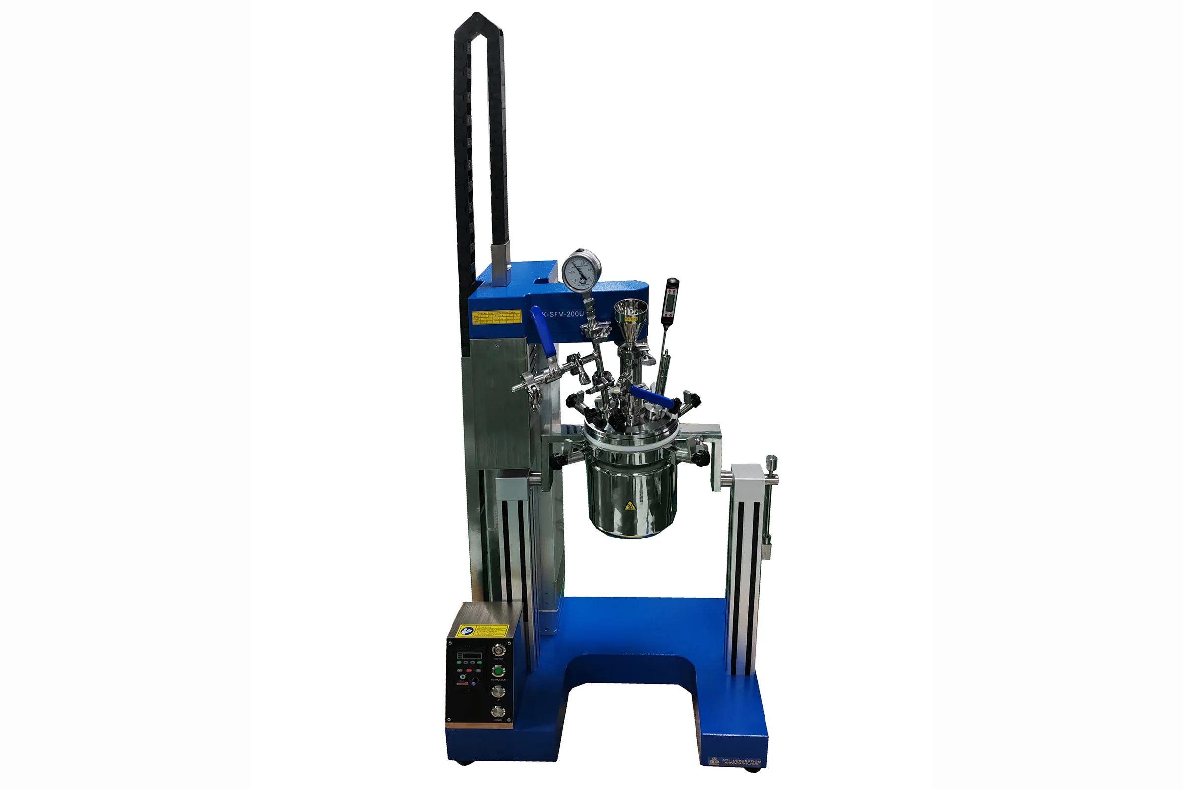 Hi-Speed Vacuum Mixing & Dispersing Reactor up to 25K RPM with Optional 1- 10 L Container - MSK-SFM-U - Image 7
