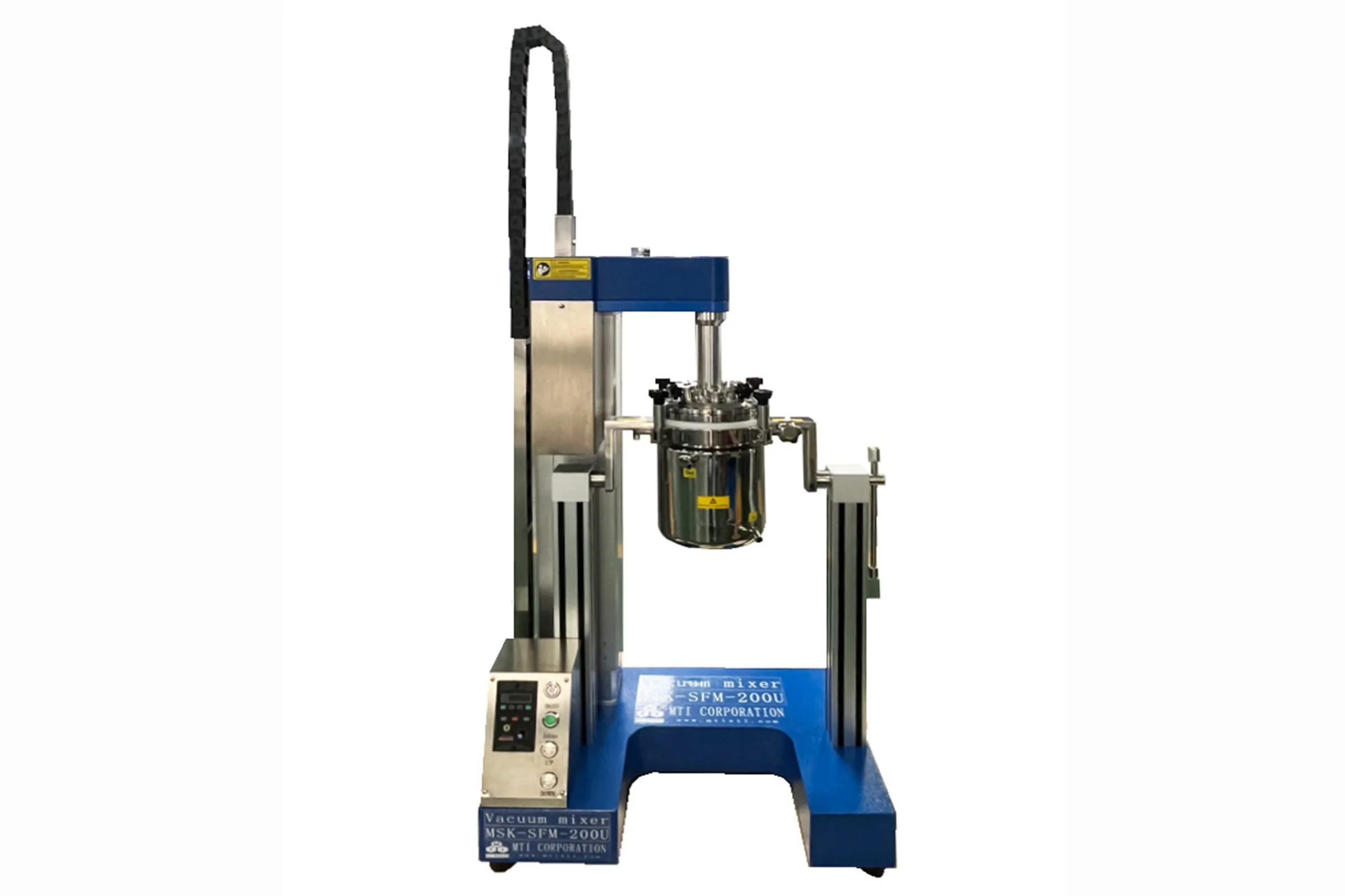 Hi-Speed Vacuum Mixing & Dispersing Reactor up to 25K RPM with Optional 1- 10 L Container - MSK-SFM-U - Image 8