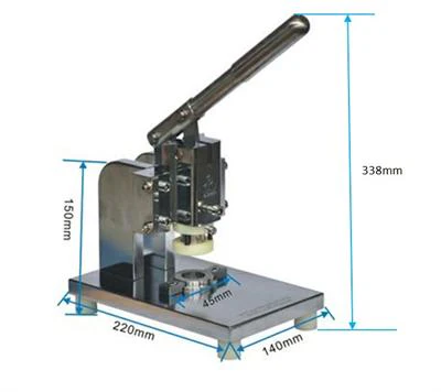 Compact Precision Disc Cutter with 4 Sets of Cutting Die (15, 19, 20 & 24 mm)-MSK-T07 - Image 2