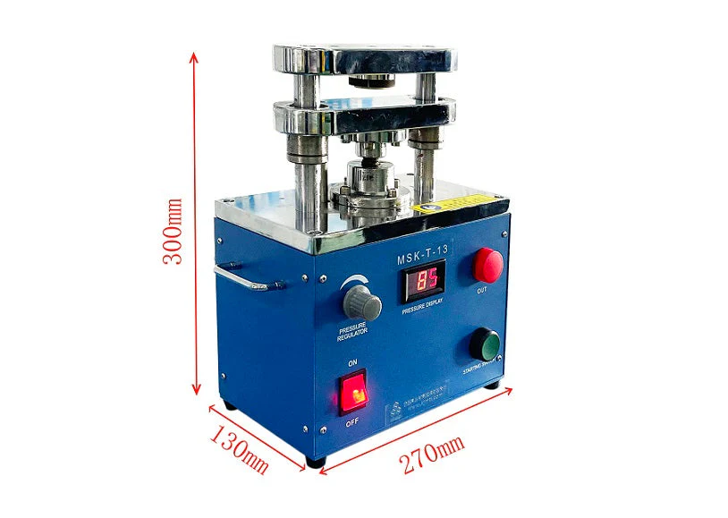 Ring & Disc Cutter with a Lithium Foil Cutting Die (OD26 x ID19 mm ) - MSK-T-13A - Image 4