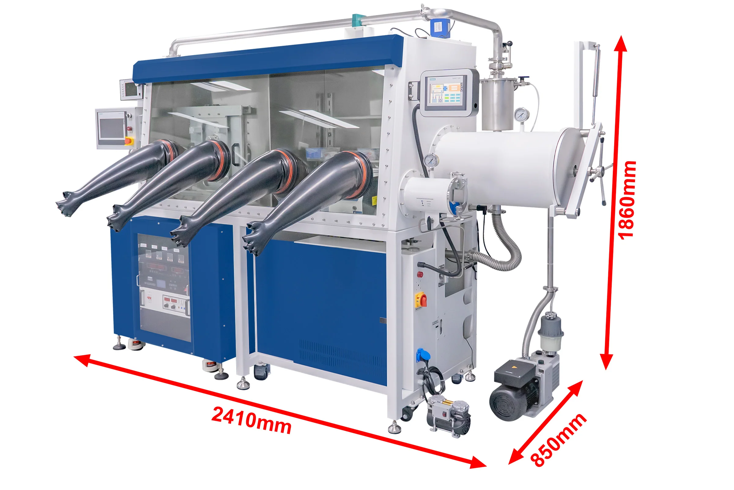 6-Source Thermal Evaporation Coater Integrated with Glovebox for Perovskite Solar Cells- MSKPSEGEC1515 - Image 4
