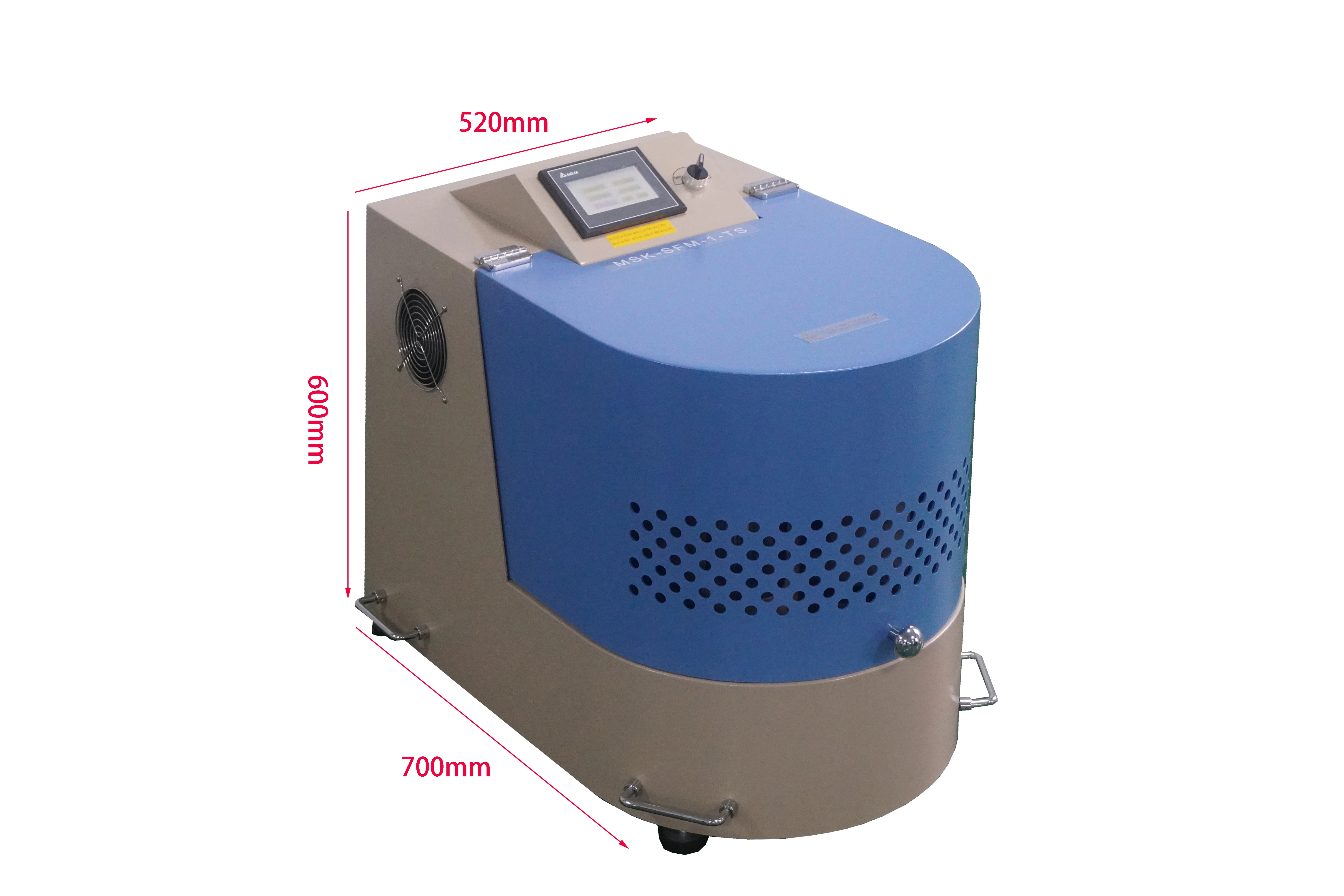 2L Capacity Programmable Planetary Ball Mill (4x500 ml capacity) with Optional Jars - MSK-SFM-1-TS - Image 5