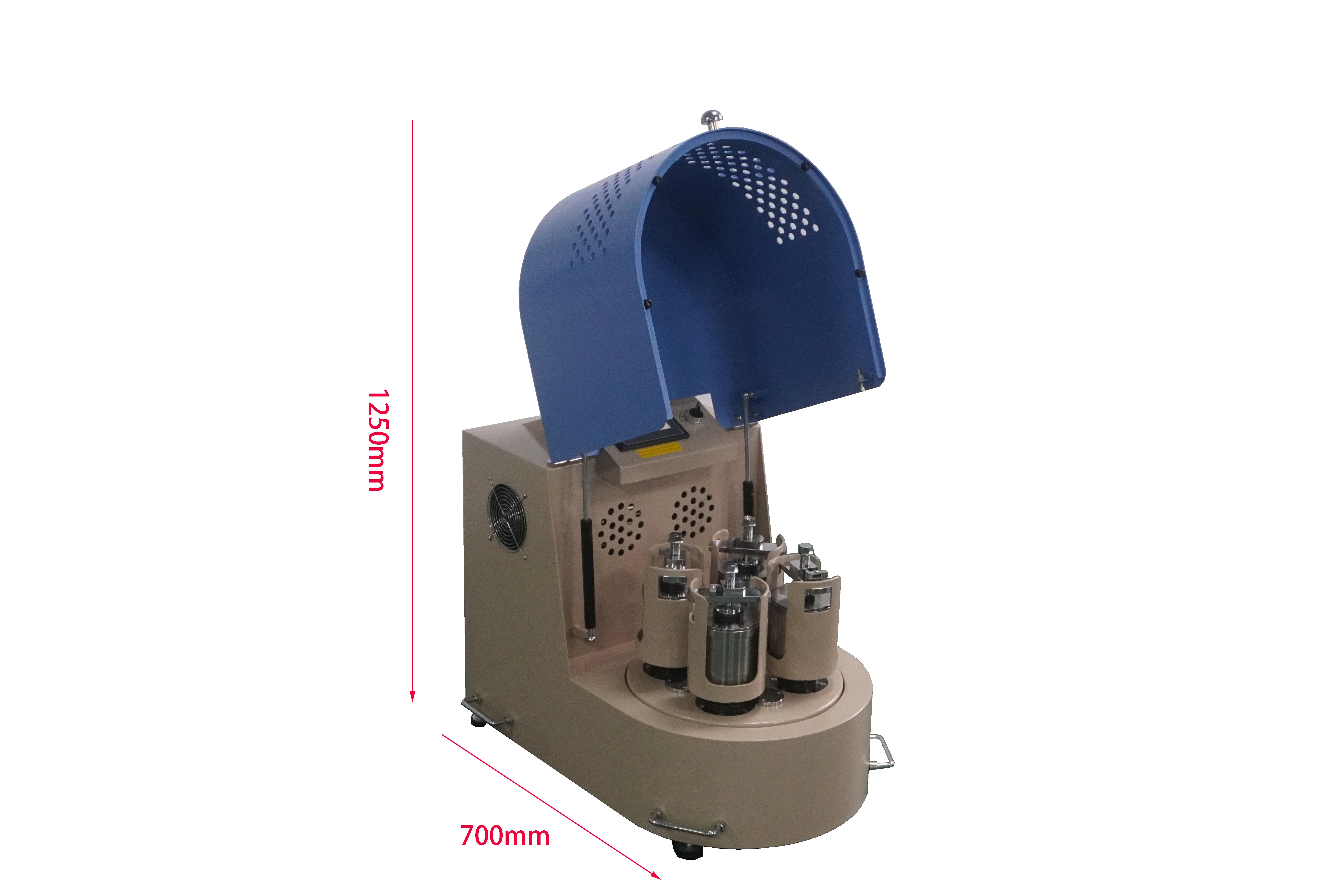2L Capacity Programmable Planetary Ball Mill (4x500 ml capacity) with Optional Jars - MSK-SFM-1-TS - Image 6