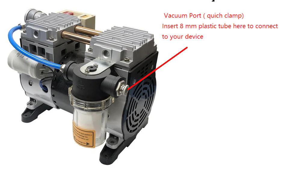120L/min Oil Free Vacuum Pump - OFP14 - Image 4